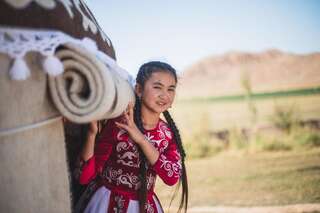 Кемпинги Jaichy Yurt Camp Këk-Say Семейный номер-10