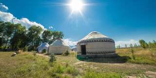 Кемпинги Jaichy Yurt Camp Këk-Say Семейный номер-16